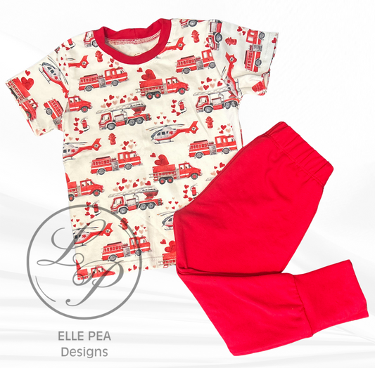 Rescue Tee and Play Day Joggers -18M
