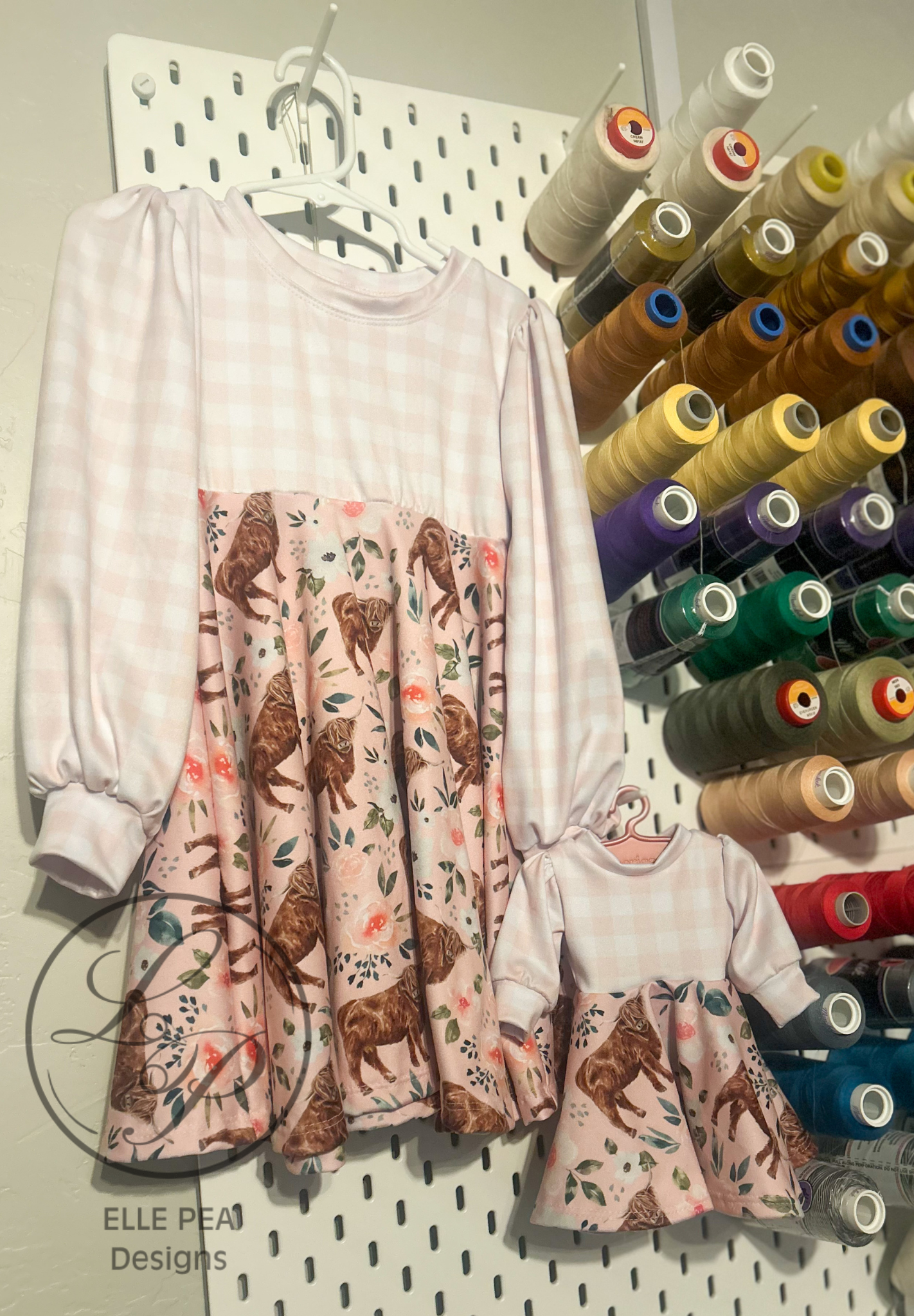 Bishop Sleeve Twirl Dress (Youth)