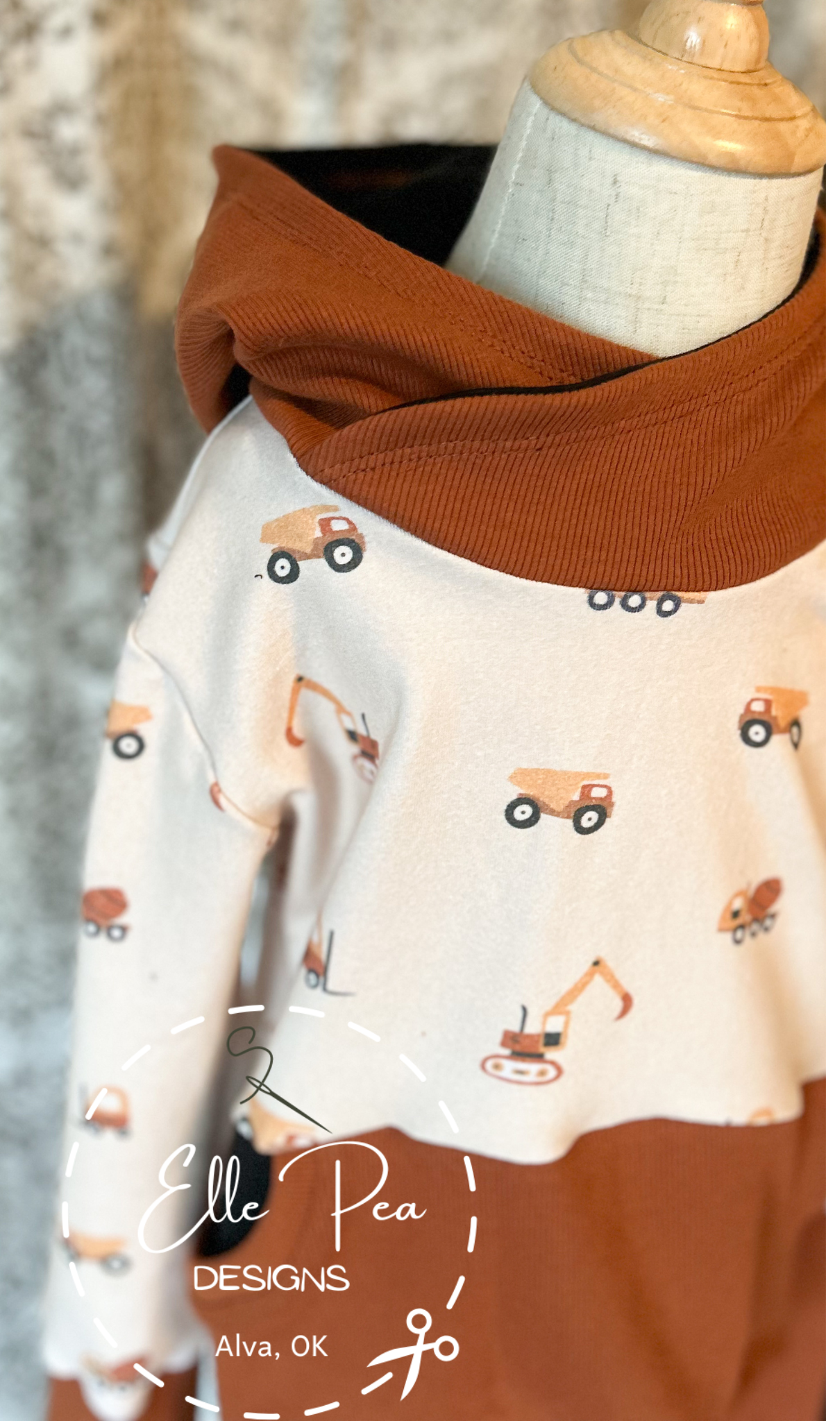 Grow with me Hoodie (Youth) Urban Rib Solids