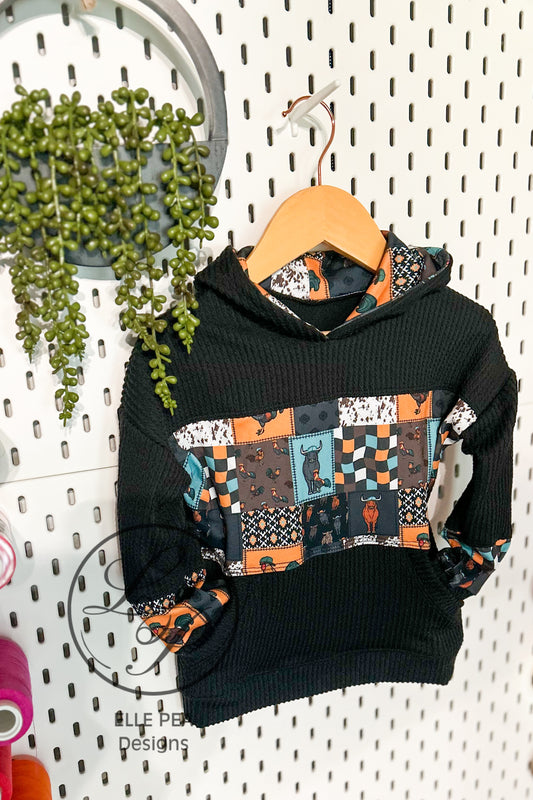 Oaklynn Hoodie - (Youth) Black Solid