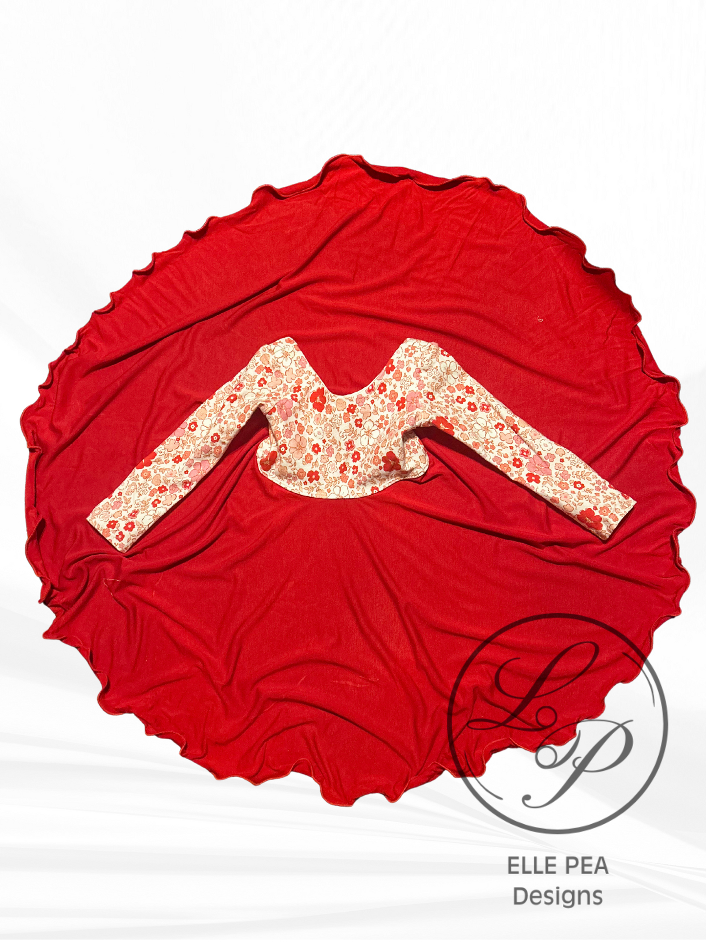 Floral Twirl Dress - 2T