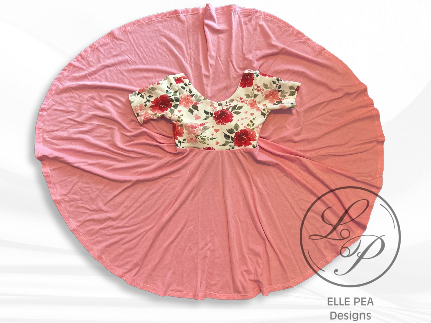 Floral Twirl Dress - 12M