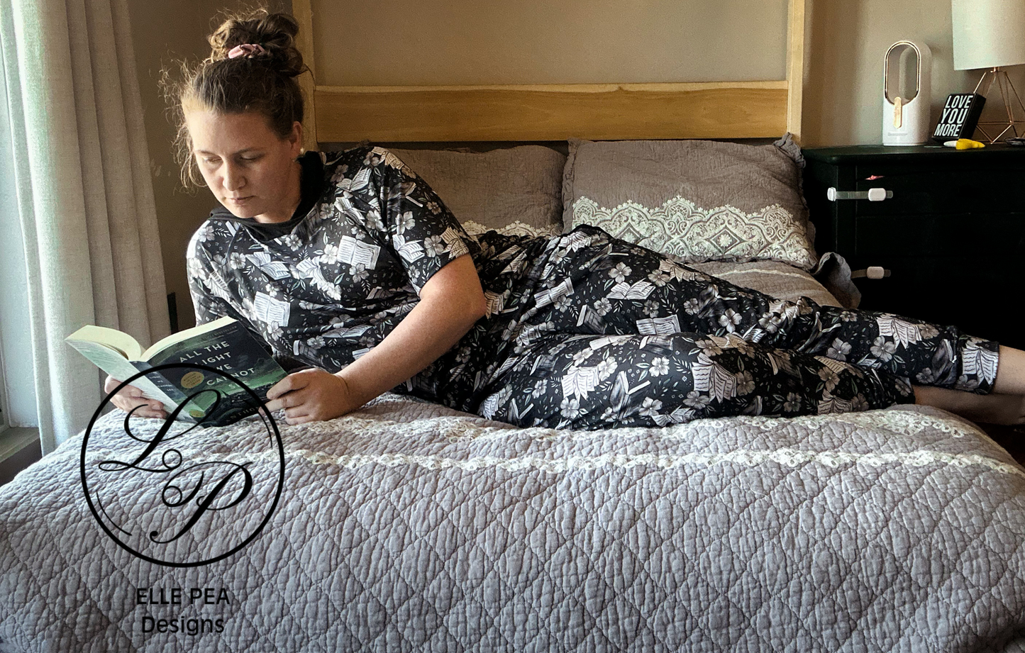Gusset joggers (Adult) Bookish