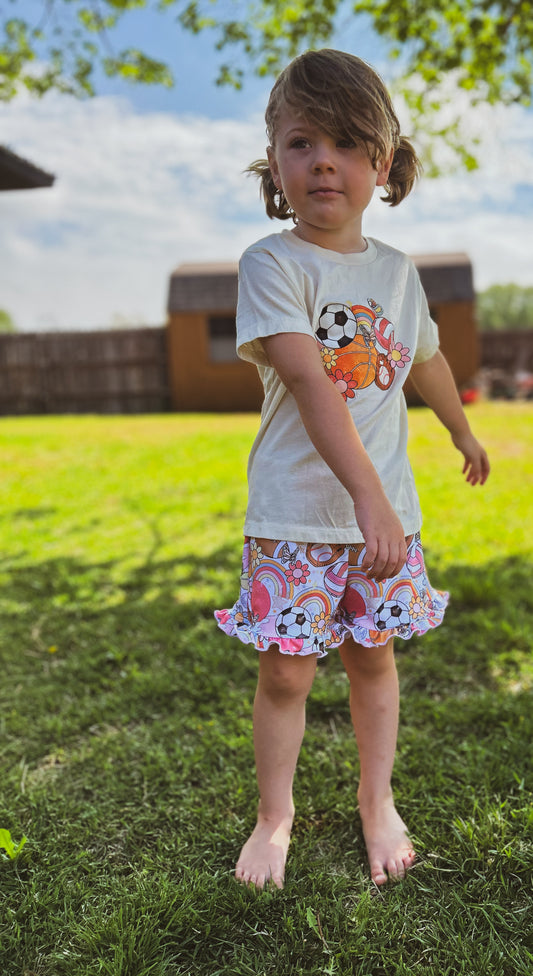 Ruffle Shorts (Youth)