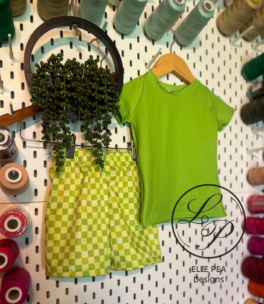 Hang Ten Rash Guard (Youth) - Checkered or Matching Solids