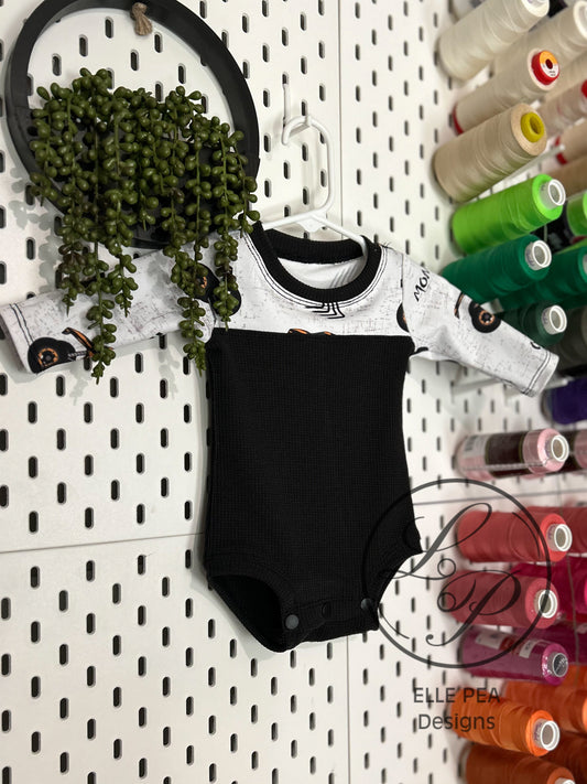 Monster Truck Bumble Bee Bodysuit - 6M