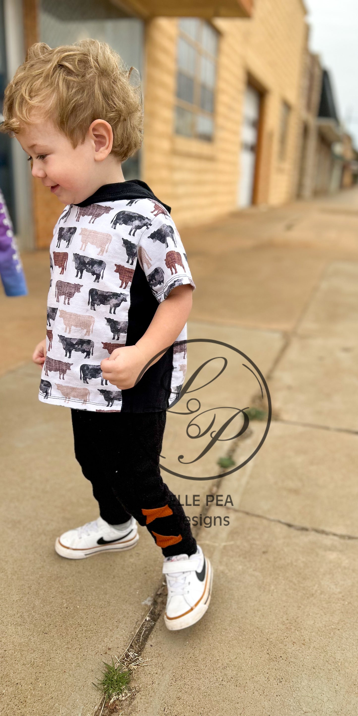 Olympia Top Neutral Cows (Youth) Made To Order