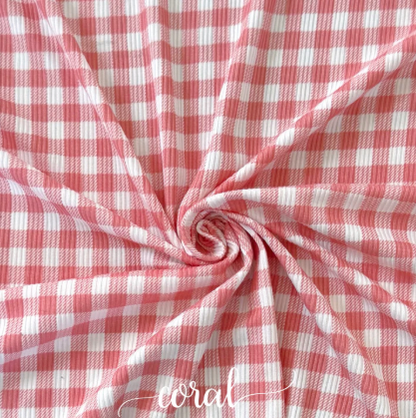 Tessa Tiered Skort Gingham (Youth) Made To Order