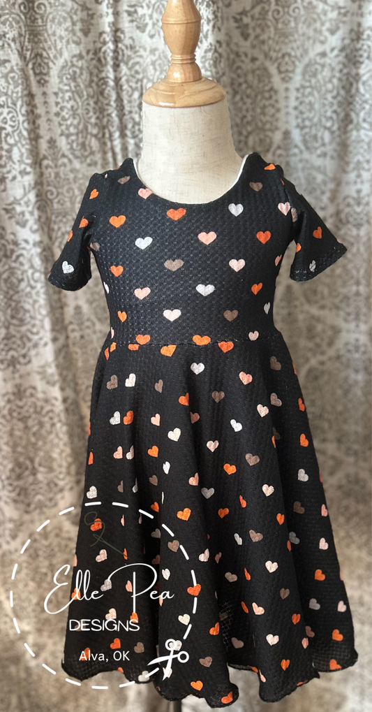 Heart Twirl Dress - 4T
