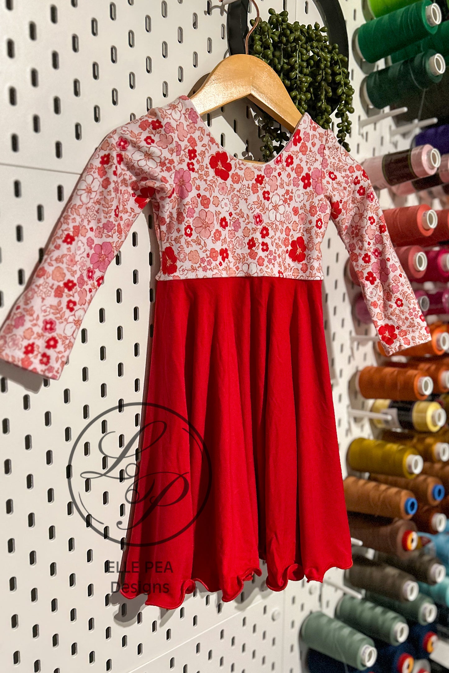 Floral Twirl Dress - 2T