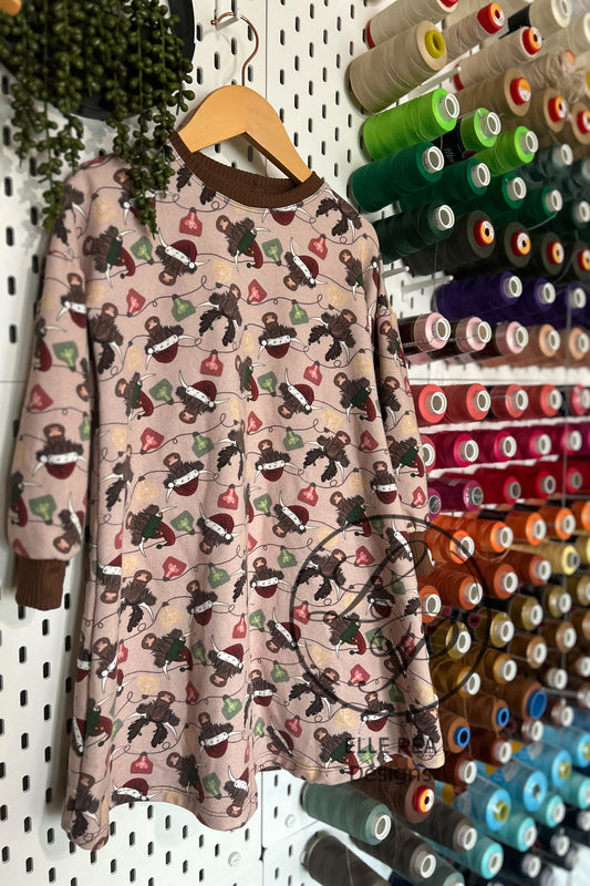 Elowen (Regular sleeves) Dress Christmas Highlands - 4T