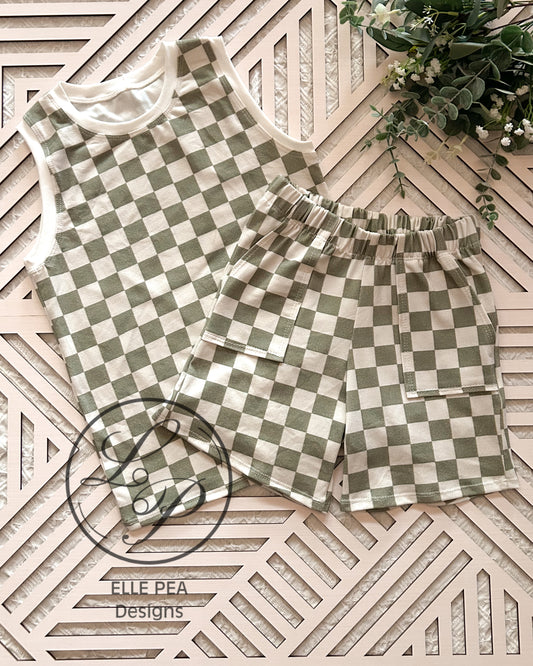 Maui Muscle Tank (Youth) Fourth Of July