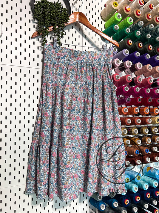 Tiered Skort Midi Length (Adult) Custom