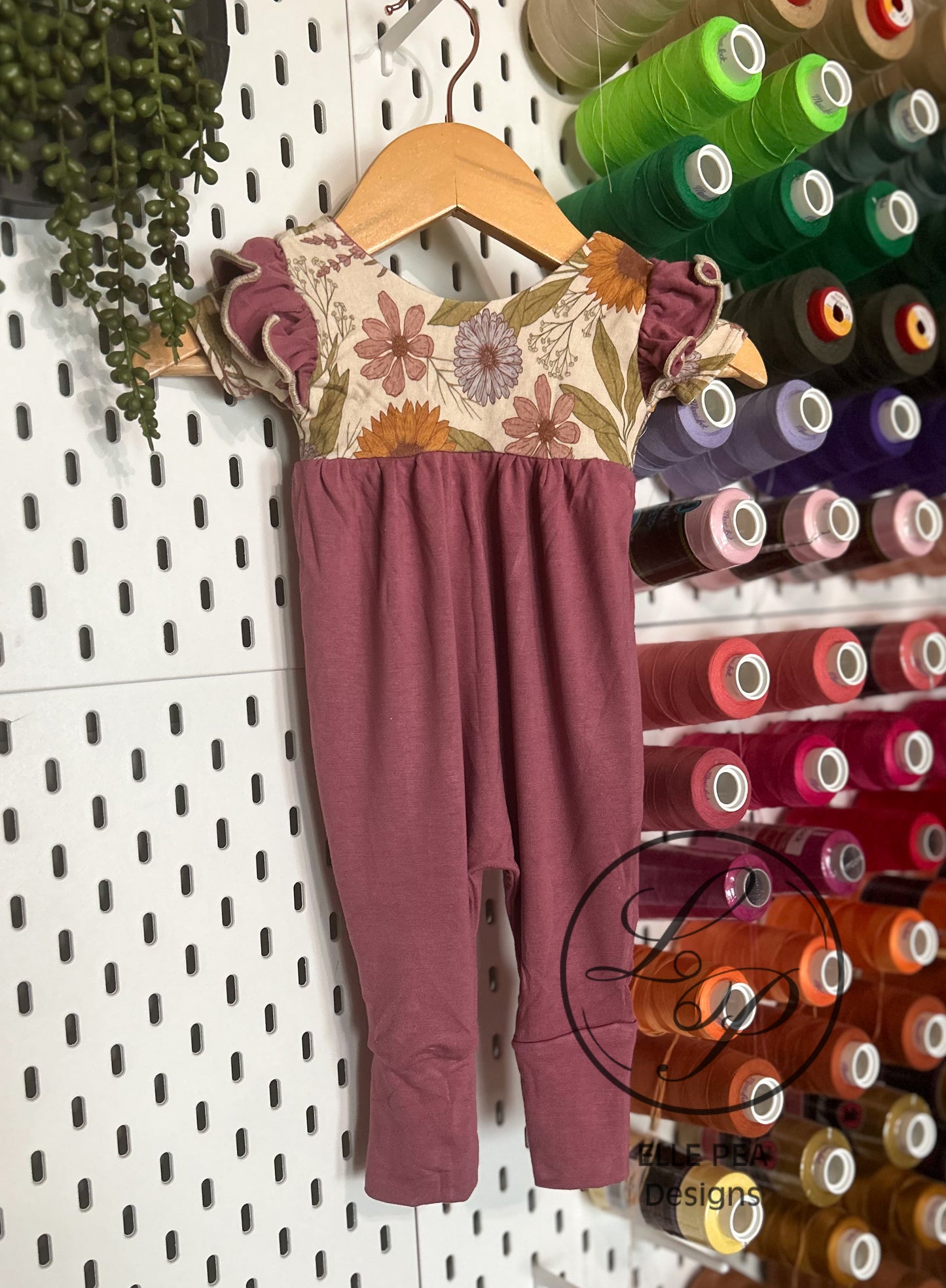 Magnolia Romper Short Sleeve (Youth) Ready To Ship