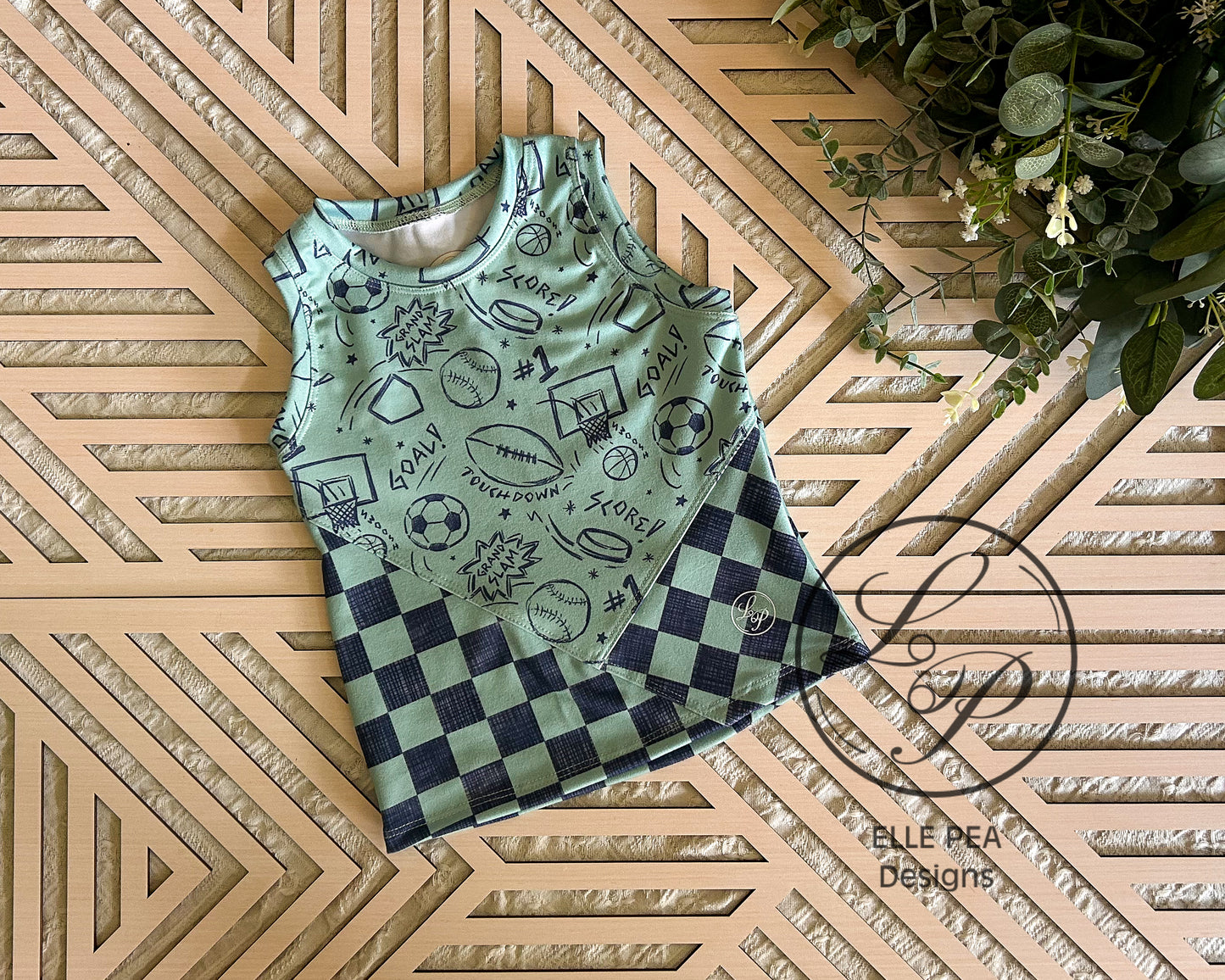 Hudson Tank and Athletic Shorts (Youth)  Ready To Ship