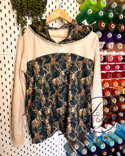 Timberwolf Hoodie Camo deer (Adult) Made To Order