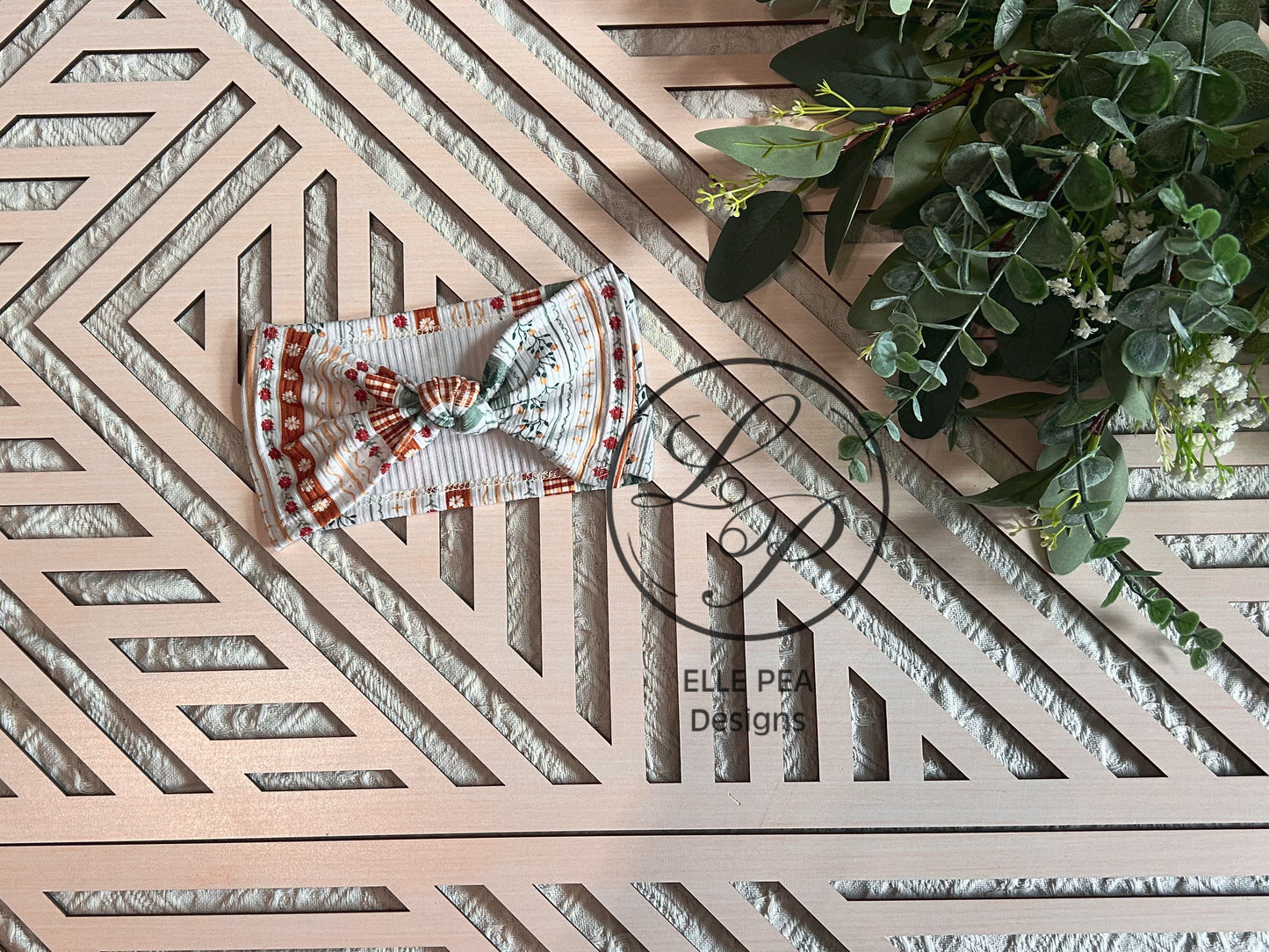 Matching Headwrap Bow (Youth) Custom
