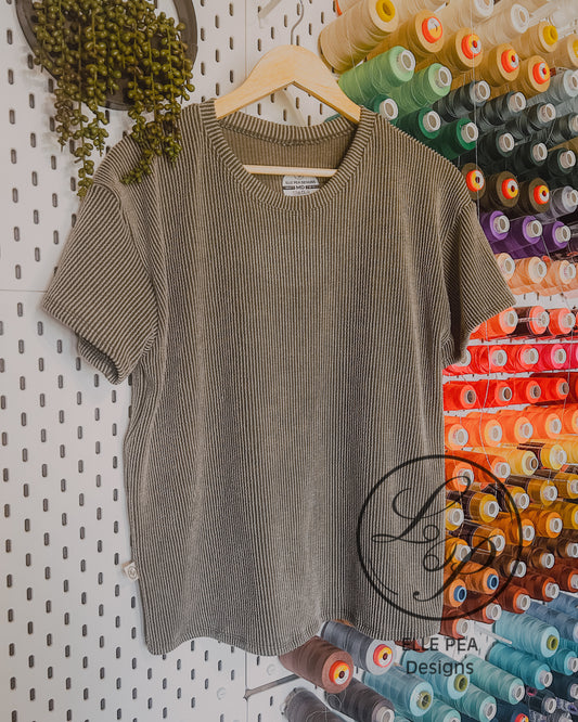 Dallyn in Olive Urban Rib (Adult) Ready To Ship