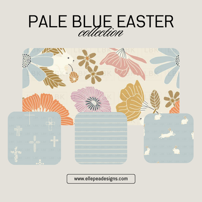 Yukon Button Up (Adult) Pale Blue Easter